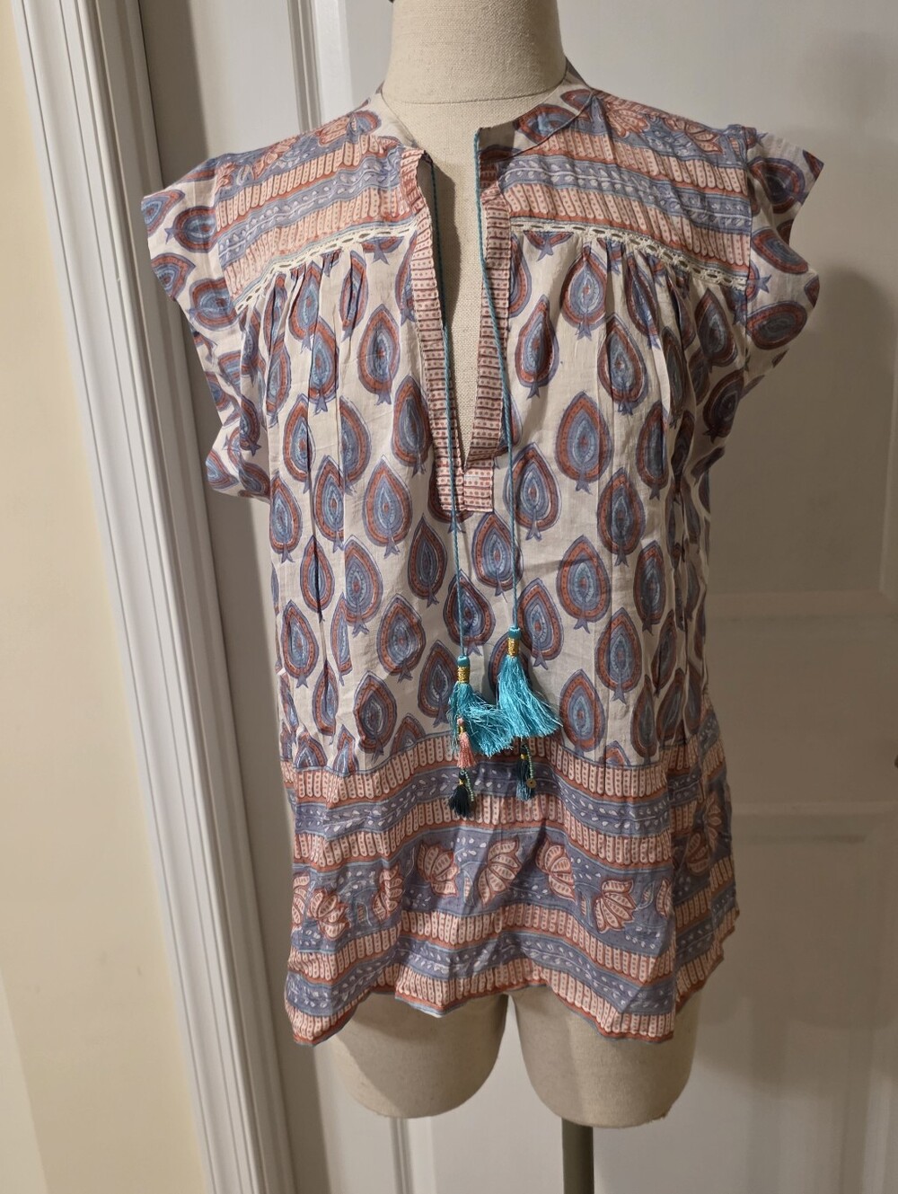 Bell By Alicia Bell Blouse Size Large